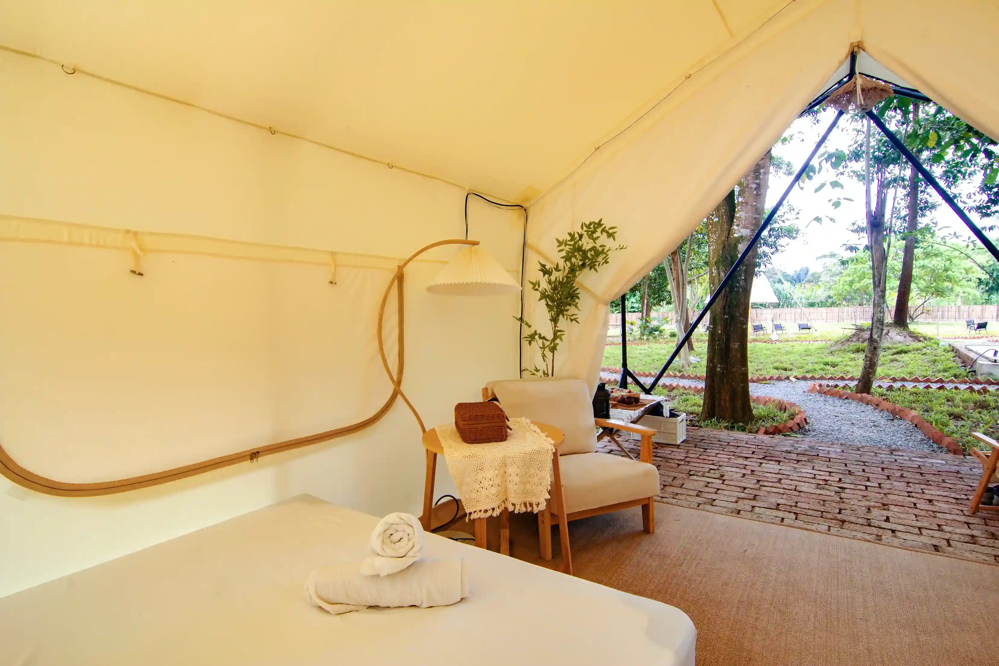 The Haven interior at Suka Camping